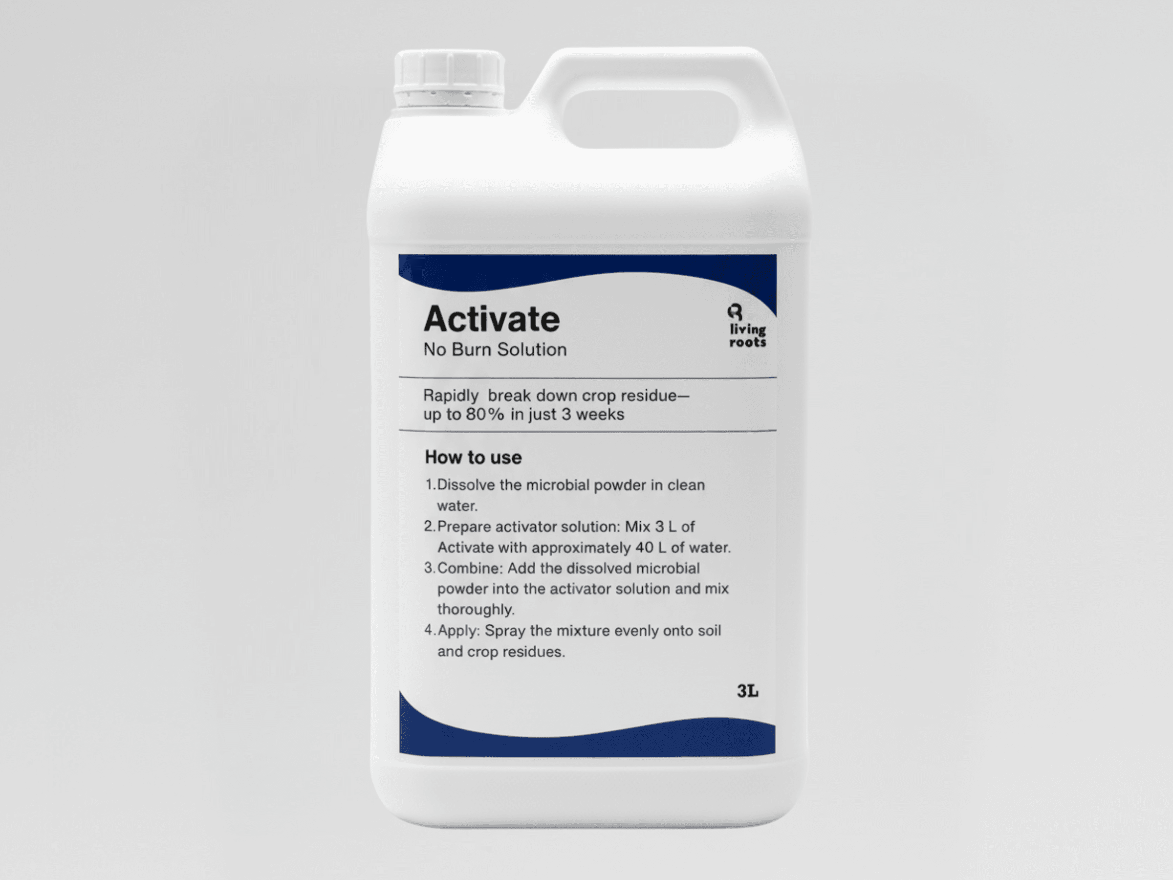 Activate No Burn Solution, 3 L